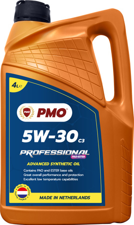 Olej PMO PROFESSIONAL C3 ESTER POWER 5W30 4L.