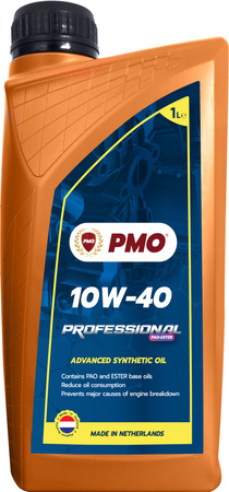 Olej PMO PROFESSIONAL ESTER-POWER 10W40 1L.